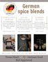 4x Mild German Curry Powder Currywurst Seasoning - Traditional Recipe for Sausages and More