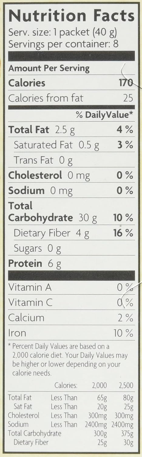 40g 11.3 (Pack 24) Nature's Path Organic Gluten Free Homestyle Instant Oatmeal, Non-GMO, Whole Grains, Ounce