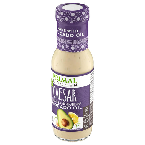 Whole30 8 Primal Kitchen Caesar Salad Dressing & Marinade made with Avocado Oil, Approved, Paleo Friendly, and Keto