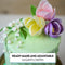 6 Count Global Sugar Art Tulip Sugar Cake Flowers, Yellow, Pink, Purple, by Chef Alan Tetreault