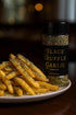 1.73 Black Truffle Garlic Seasoning, Black Truffle Salt with Garlic, Dairy-Free Seasoning for Fries, Popcorn, Steak