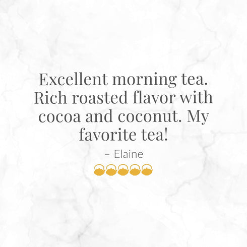 36 The Republic of Tea Coconut Cocoa Cuppa Chocolate Tea Bags, Low-Caffeine, Servings