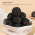 BAYUEDEGUA 100g/3.52oz Mulberry+Black 10 -Sandwich Black Sesame Pill Black Sesame+Black Beans+Black Rice+Black Goji