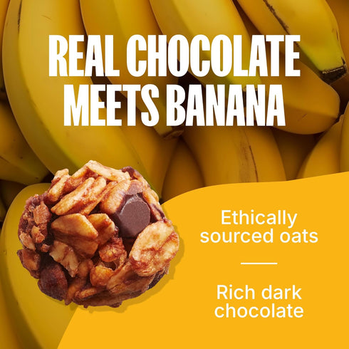 28 Count, MadeGood Chocolate Banana Granola Bites, Organic and Delicious Snacks