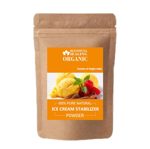 Blessfull Healing Organic Ice Cream Stabilizer Powder 100% Pure Natural 100 Gram / 3.52