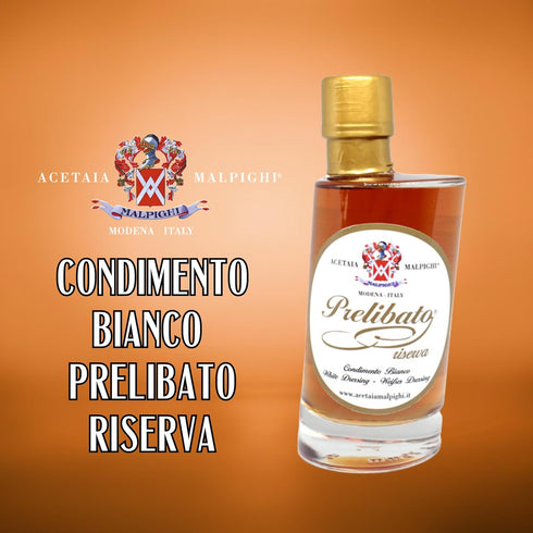 Acetaia (200ml 6,76 Oz) Malpighi - Prelibato White Dressing Reserve - fl