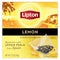 Lipton Black Tea Lemon, Pyramid Tea Bags, Flavored Teabags for a Refreshing