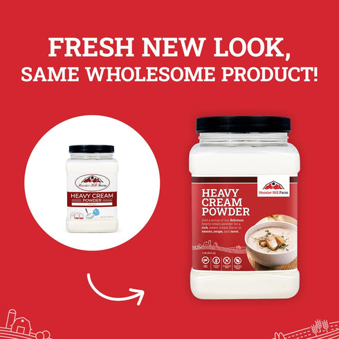 1LB (Pack 1) Heavy Cream Powder by Hoosier Hill Farm