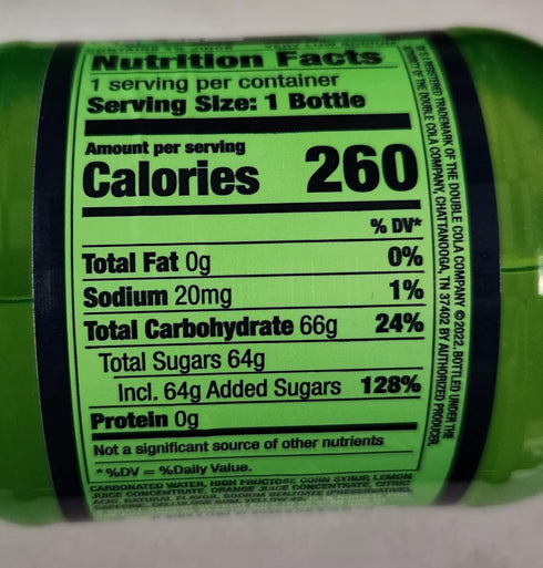 Ski 6 pack 16.9oz Lemon Orange Citrus Soda bottles
