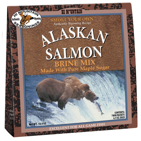 Hi Mountain Seasonings Fish Brine Mix | ALASKAN SALMON | Salmon Brine
