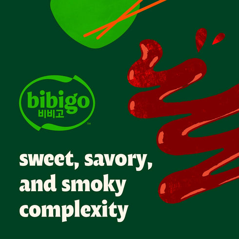 12 Pack Bibigo Spicy Korean BBQ Drizzle Hot Sauce