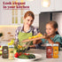 Pack Pack 4 Himalayan Chef Natural Spices Shaker Variety (Turmeric Powder, Black Pepper Garlic Salt Powder & Red