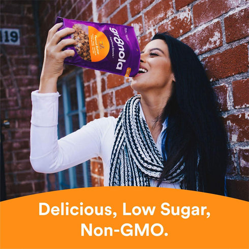 gr8nola 4.5lb PEANUT BUTTER - Healthy, Low Sugar Bulk Granola Cereal - Made with Superfoods Peanuts, Ashwagandha
