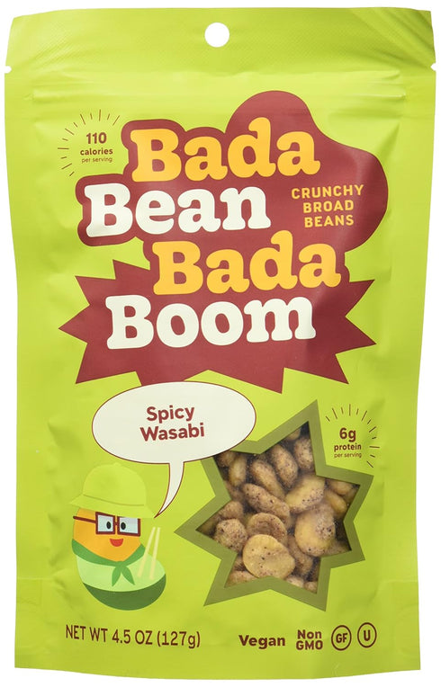 Bada Bean Bada Boom Plant-based Protein, Gluten Free, Vegan, Non-GMO, Soy Free, Kosher, Roasted Broad Fava