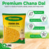 4lb Split Chickpeas (Chana Dal) Premium Quality for Cooking, Soups, Stews & Salads Pantry Staple for Meals Ready to Eat