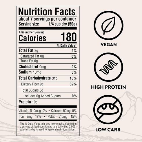 (4 Pack, 12 oz SIMPLi Regenerative Organic Certified Chickpeas, High in Fiber and Protein, Plant-Based Protein