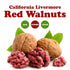 8 Food to Live - California Livermore Red Walnuts, Ounces Raw, No Shell, Kosher, Unsalted, Natural, Sirtfood, Bulk