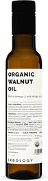 Erbology Organic Walnut Oil 8.5 fl oz - Cold-Pressed - Supports Cognitive
