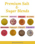 Salty Sweet Alchemy Rimming, (Pack 2, Hand Crafted Premium Salt & Sugar Blends Bundle - Perfect For Baked Goods