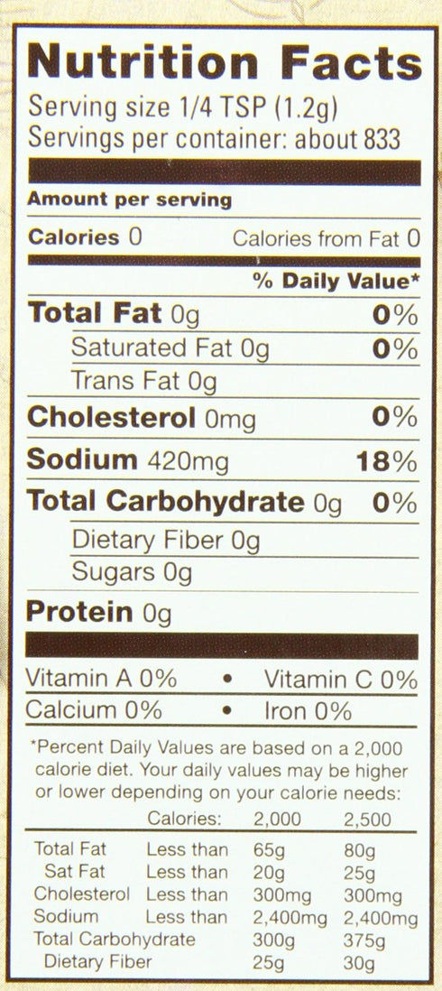 2.2-Pounds (Pack 6) Natural Tides Mediterranean Kosher Salt
