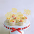 Ephlyn 30Pcs Countdown One More Day Cupcake Toppers Glitter Wedding Rehearsal Dinner Cupcake Picks Decoration