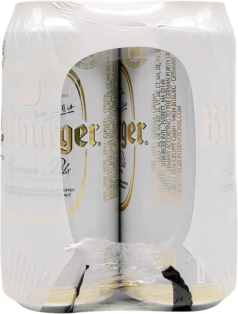 Bitburger 4pk, 16.9 Oz , Pilsner, Fl Cans