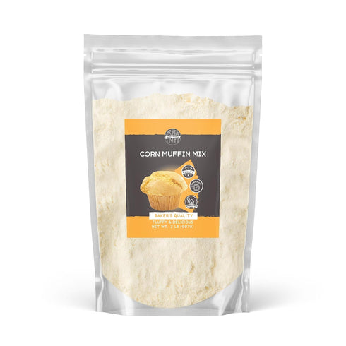Birch & Meadow 2 lb of Corn Muffin Mix, Crumbly Texture, Easy