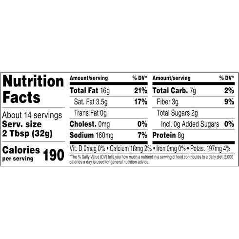 16 oz. Adams No-Stir Creamy Peanut Butter, Jar