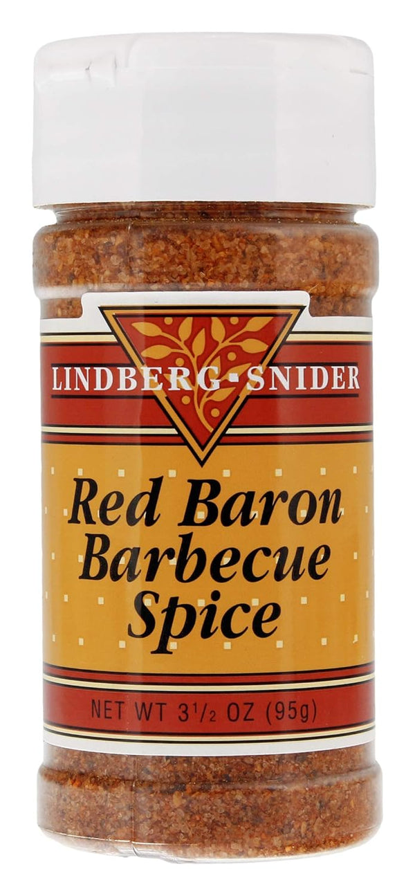 Lindberg Snider BBQ Spice Red Baron - 3.5 Oz