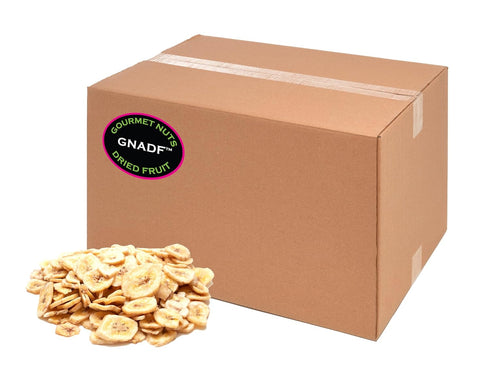 GNADF | Sweetened Banana Chips | Available in 5, 10, 25 Lb.