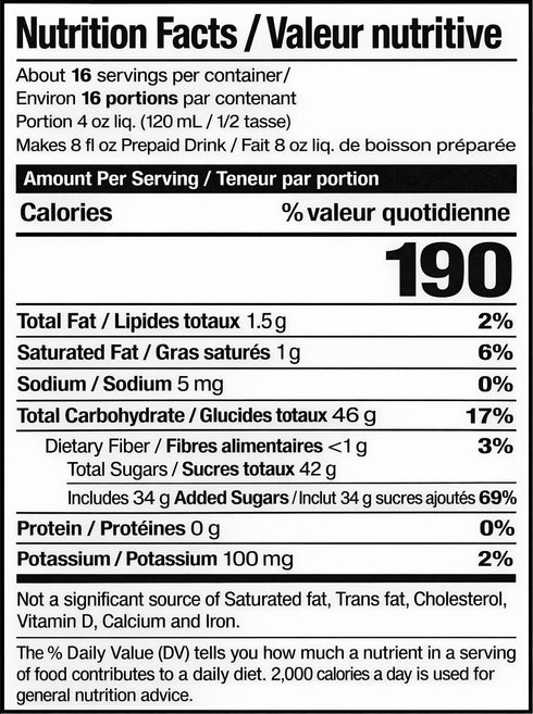 64 Torani Real Fruit Smoothie Mix, Pina Colada, Ounce