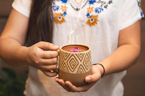 100% 8 oz Cacao Adventures Ceremonial Cacao | Tropical Desert Peru Pure Raw Cacao | Dairy Free & Vegan | Unsweetened |