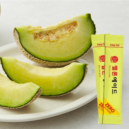 Summer Drink_5g 20 SONGWON Melonade Drink Mix - No Added Sugar, Melon Powder Juice Blend, Refreshing x Sticks