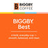 100% 2lb BIGGBY Best Ground Coffee, Farm-Direct, Bag, Medium Roast
