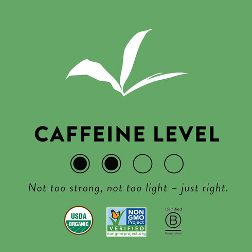 (6 Pack) 96 Choice Organics - Organic Japanese Green Tea - Compostable - Contains Caffeine - Organic Green Tea Bags