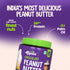 24g (1 ALPINO Chocolate Peanut Butter Smooth - Roasted Peanuts, Chocolate Paste, Brown Sugar & Sea Salt - Protein