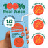 100% 49 Pack 6.75 oz (40 Pack), SunCup Juice Boxes for Kids | No Added Sugar, No Dyes, No Preservatives | Trusted