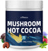 JUYIHEAL Mushroom Hot Cocoa Powder with Melatonin, Reishi, Glycine, Cacao, L-Theanine, Chicory