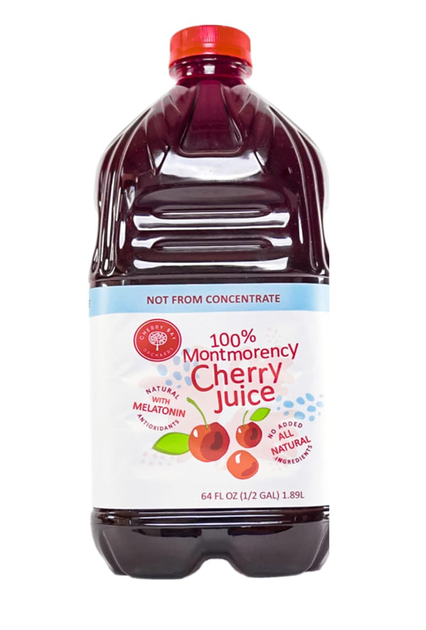 Cherry Bay Orchards Tart Cherry Juice (64 oz Bottle) - 100% Natural