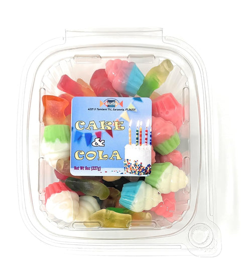Gummies 32(Oz), 4 Gummy Birthday Cupcake & Soda - Total wt. Include: pck of Birthday Mix