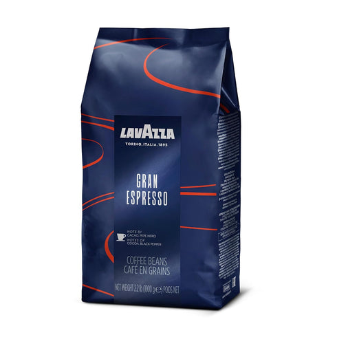 2.2 LB (Pack 1), Lavazza Gran Espresso Whole Bean Coffee Blend, Medium Espresso Roast, Bag of Balanced and rich flavor