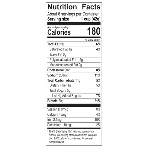 20g 9 OZ Premier Protein Mixed Berry Almond Cereal, Protein Cereal Flakes Mixed with Dried Berries and Sliced Almonds