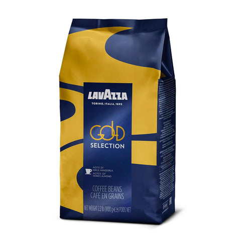 2.2 Lavazza Gold Selection Whole Bean Coffee Blend, Light Roast, Pound Bag ,Premium Quality, Blended and roasted