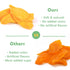 Gourmet Grove 6 oz Packs (Pack 12) - Sliced Mango Snack | Soft, Juicy, Natural Dried Mango Slices | Lightly Sweetened