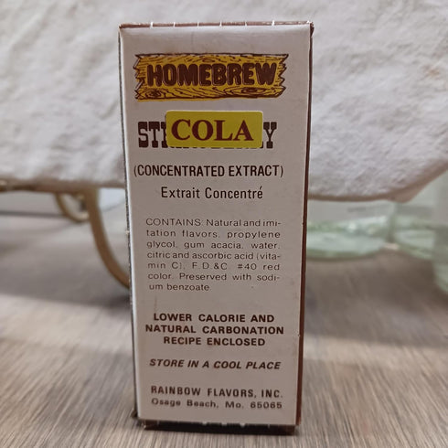 Rainbow Flavors 4 Homebrew Soda Pop, Cola Flavored Concentrated Extract Make Your Own Gallons