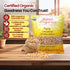 2lbs, Hummus Pack Darsa Organics Garbanzo Beans Chickpeas USDA Organic certified dried Chick peas for and Curries