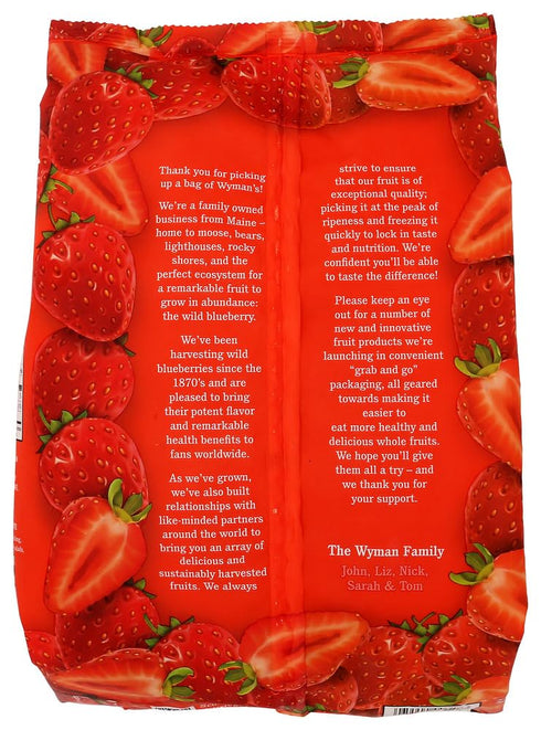 WYMANS OF MAINE 48 OZ Sliced Strawberries