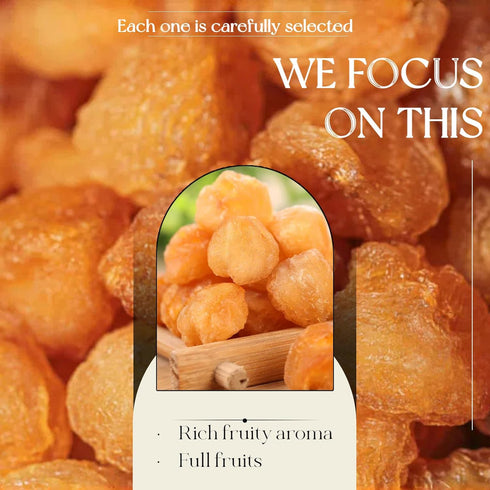 WYHHNDY (150g/5.2oz) packaged 100% Premium dried longan Longan pulp | Lndividually for easy storage | natural |