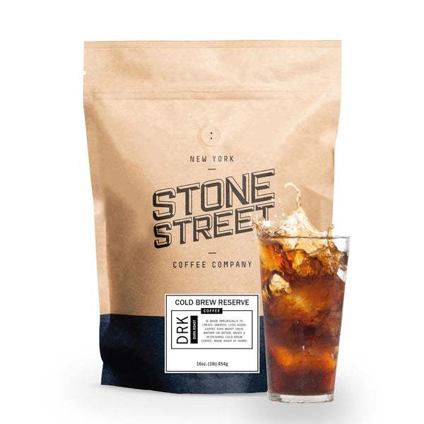 Stone Street Cold Brew Coffee, Low Acid, 100% Arabica, Gourmet Coffee -