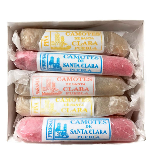Mini Mercadito Camote Poblano Santa Clara Dulce - Authentic Mexican Sweet Potato Candy